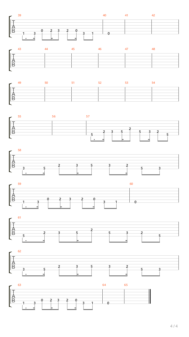 Andalousie吉他谱