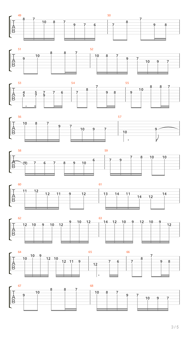 Tulip吉他谱