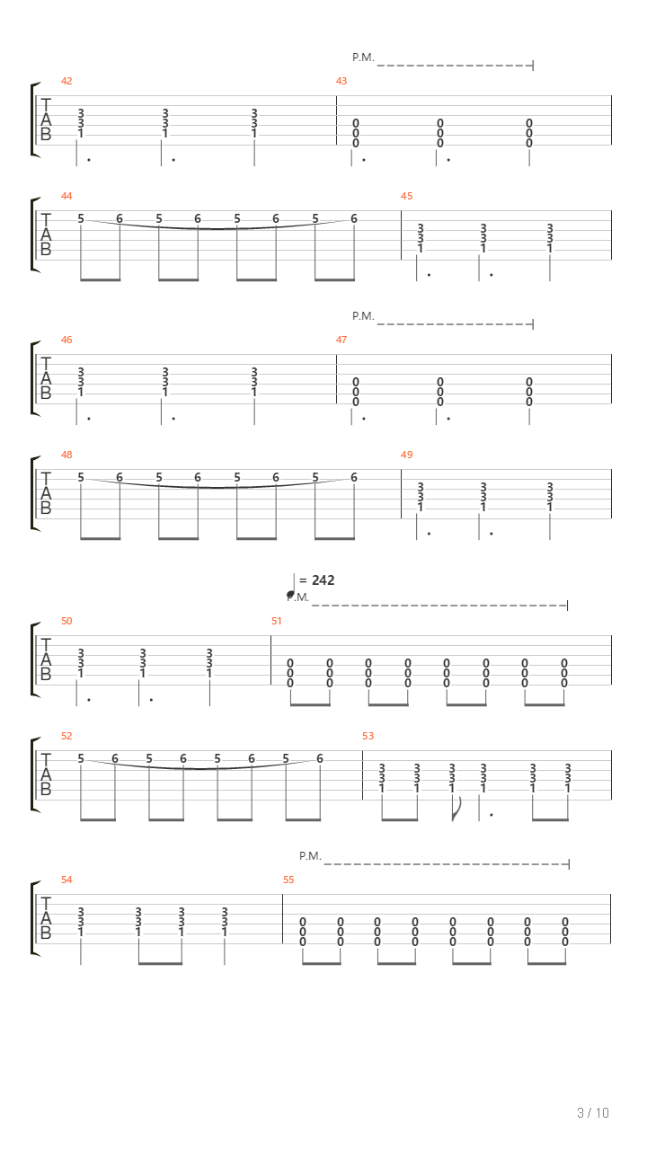 A Walk Into The Valley Of Death吉他谱