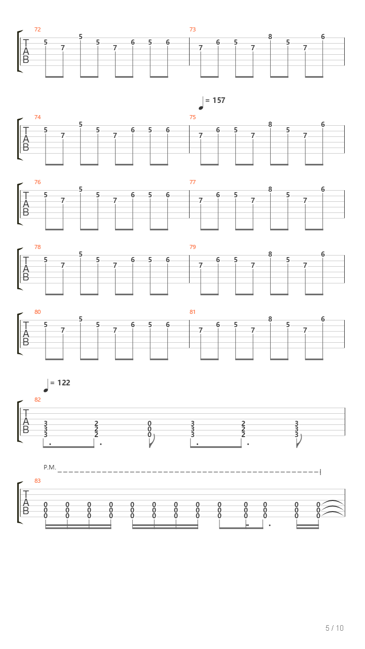 A Walk Into The Valley Of Death吉他谱