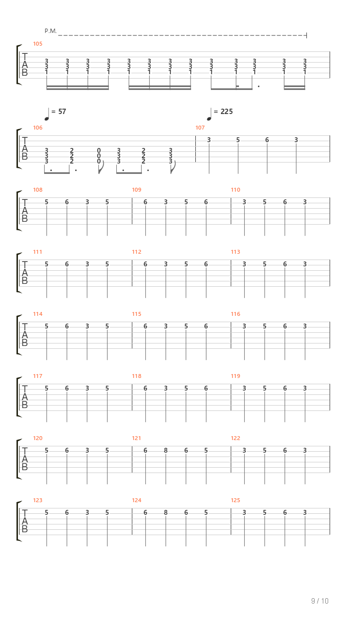 A Walk Into The Valley Of Death吉他谱