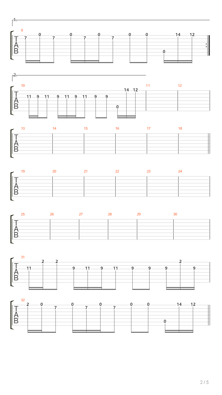 Rewind吉他谱