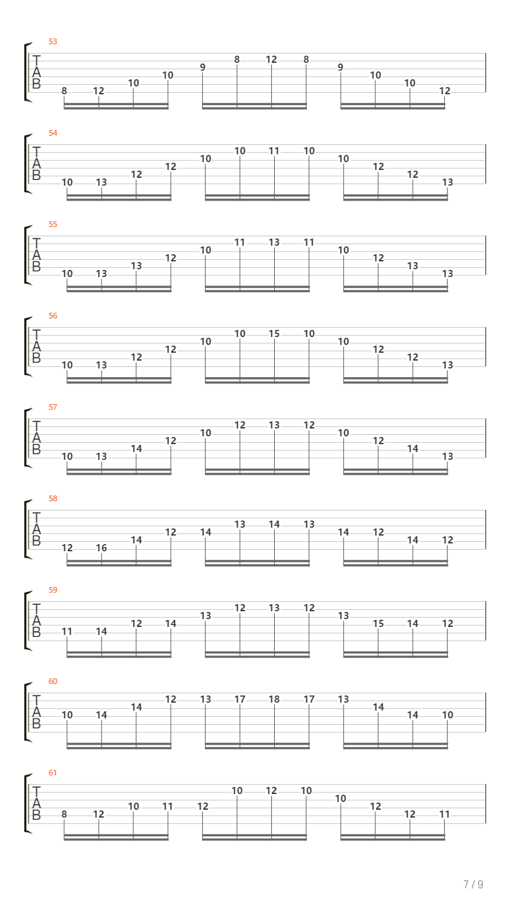 Flute Etude No 1 Op 15吉他谱