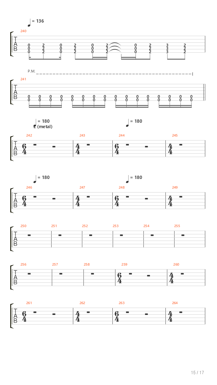 Chaos Theory吉他谱