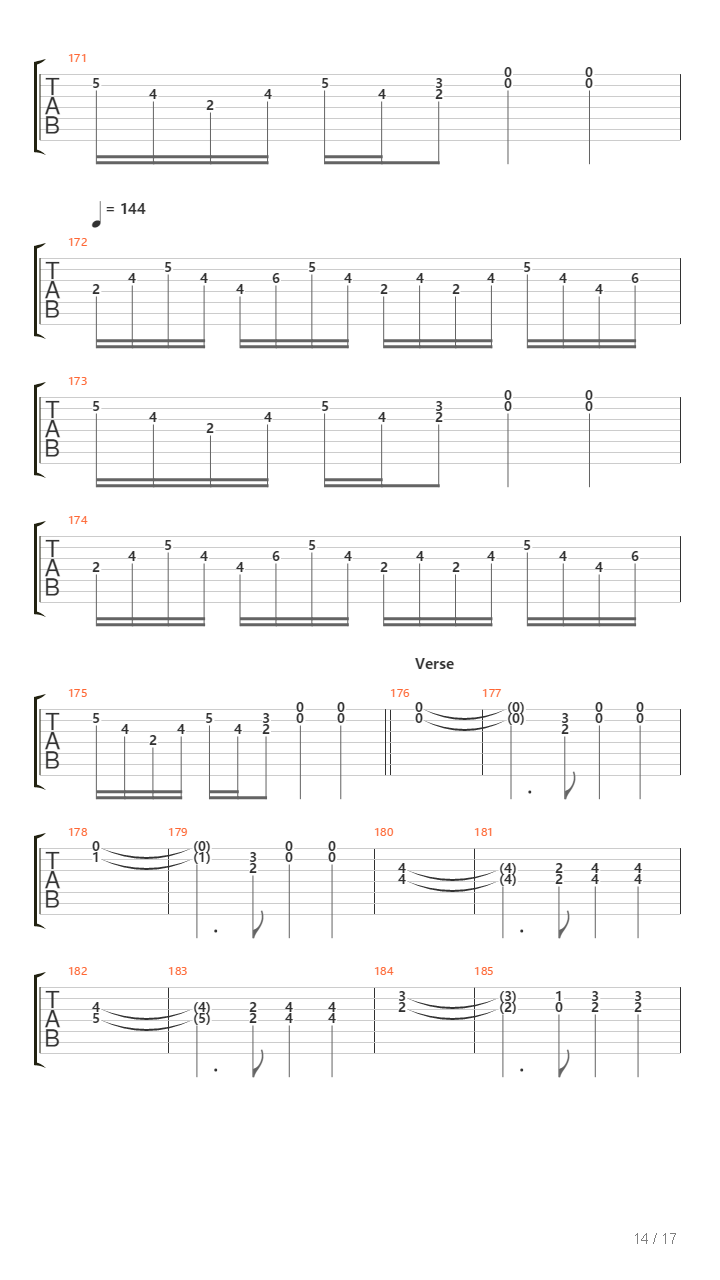 Halls Of The Blind吉他谱