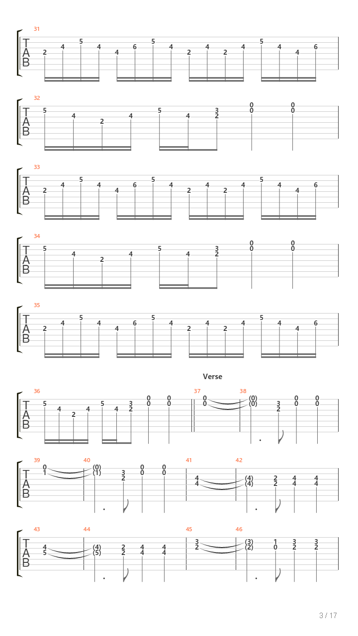 Halls Of The Blind吉他谱