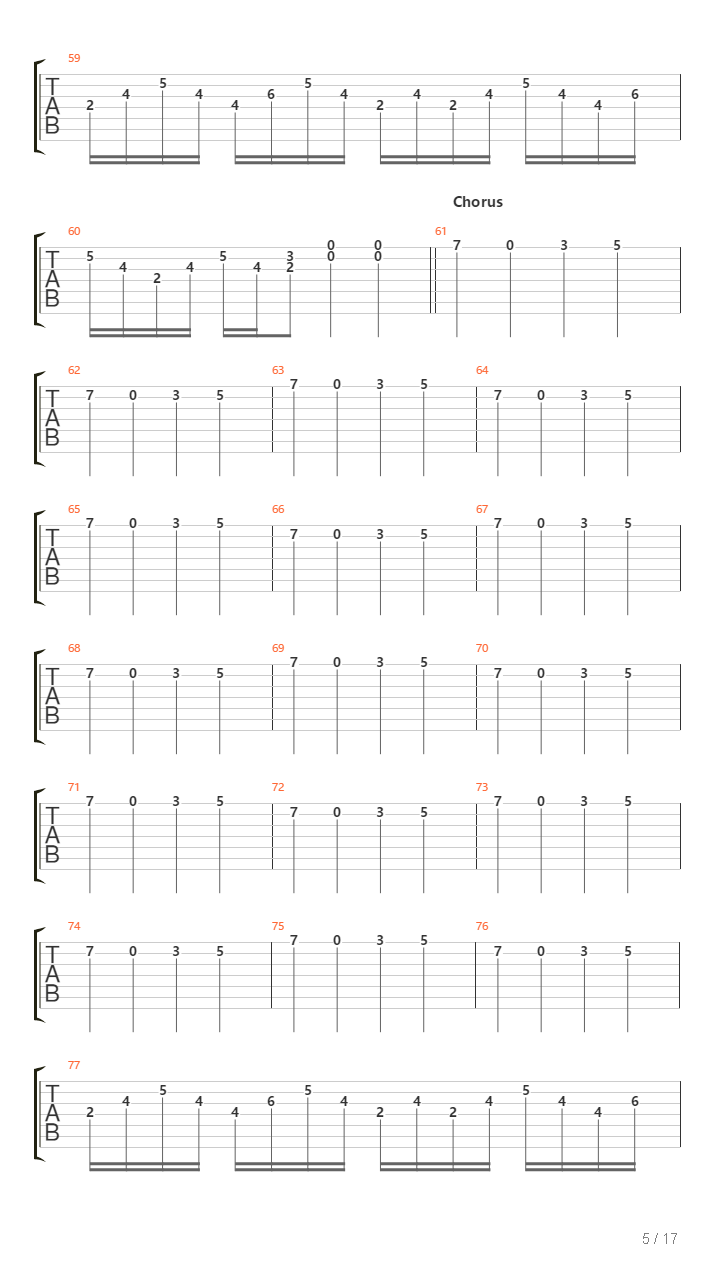 Halls Of The Blind吉他谱