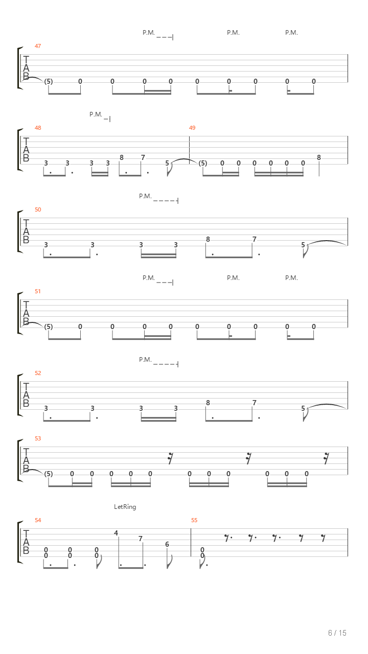 A Lesson In Aviation吉他谱