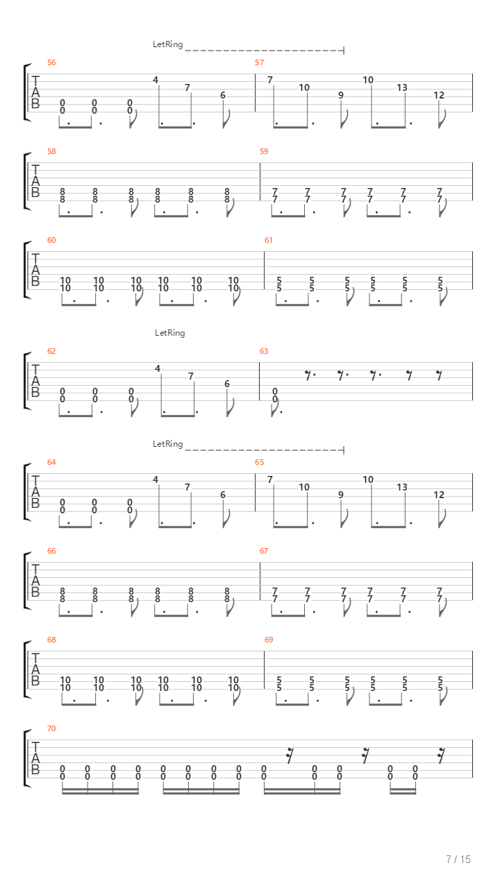 A Lesson In Aviation吉他谱