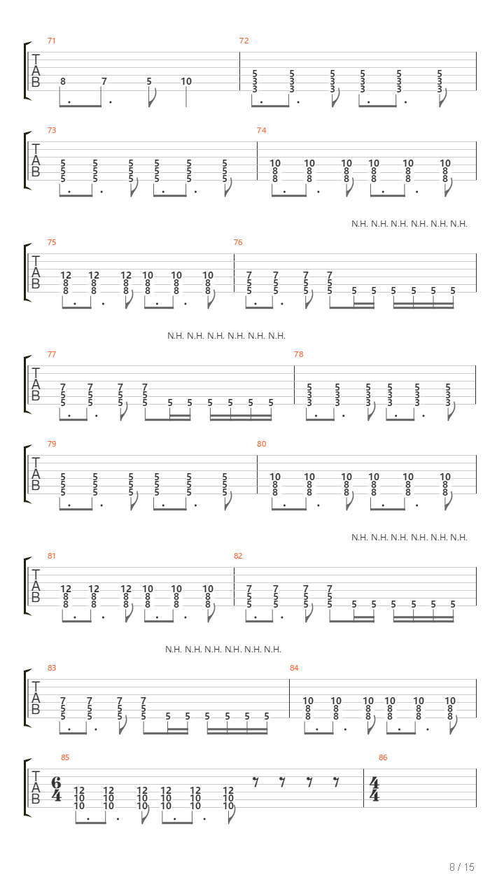 A Lesson In Aviation吉他谱