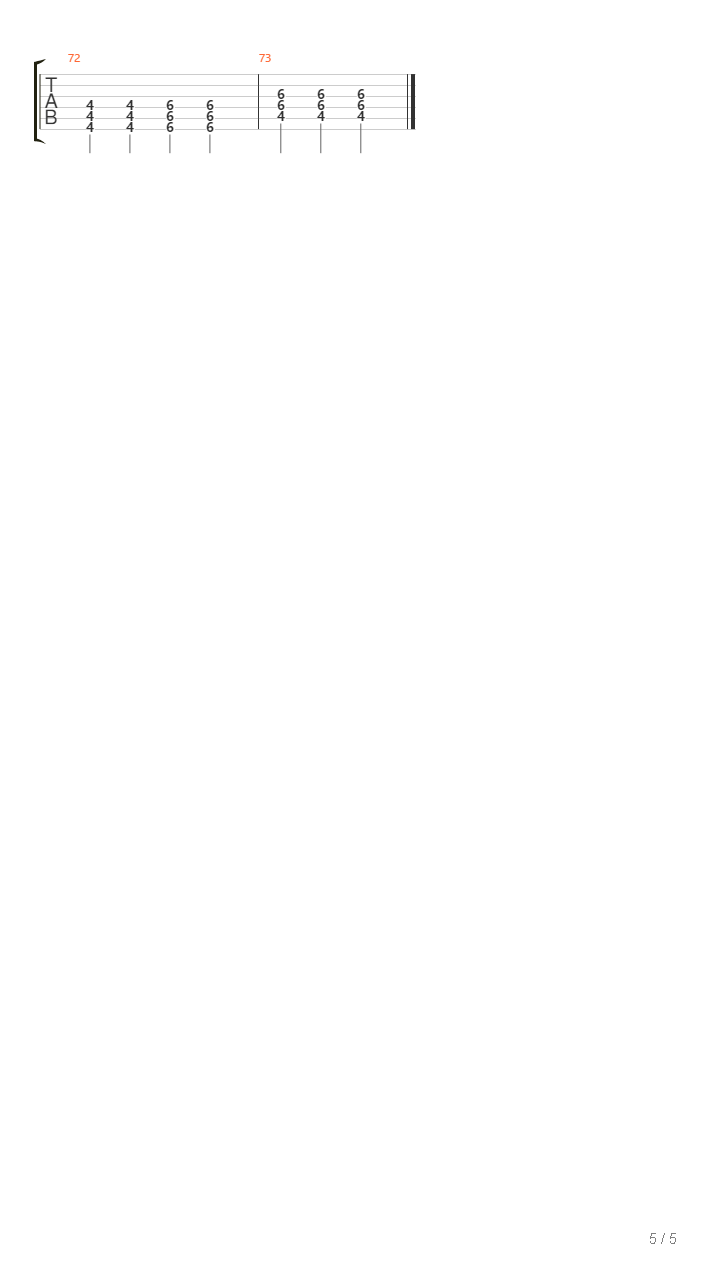 Bounce吉他谱
