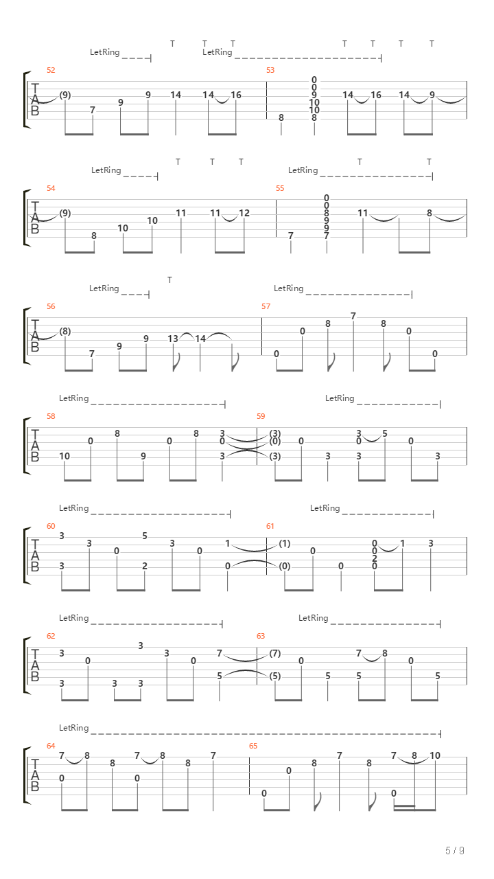 Changes吉他谱