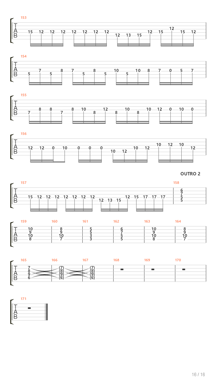 The Alpha吉他谱