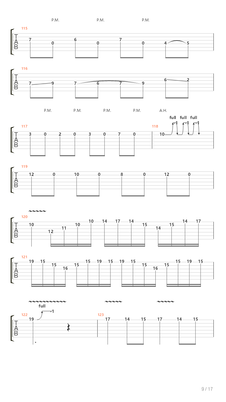 Canon Rock吉他谱