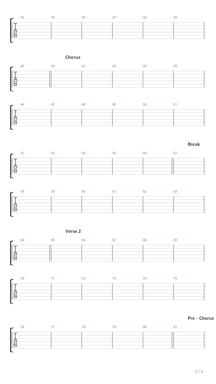 Acoustic 11吉他谱