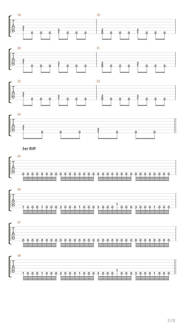 Maestro吉他谱