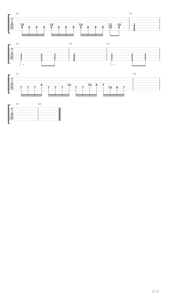 Maestro吉他谱