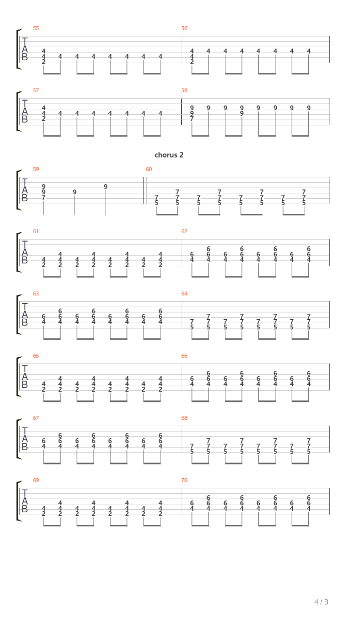 Dera吉他谱