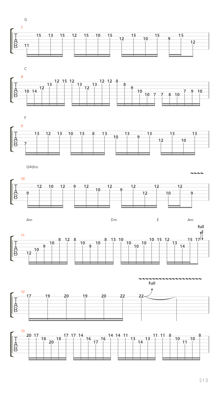 Extreme Neoclassic吉他谱