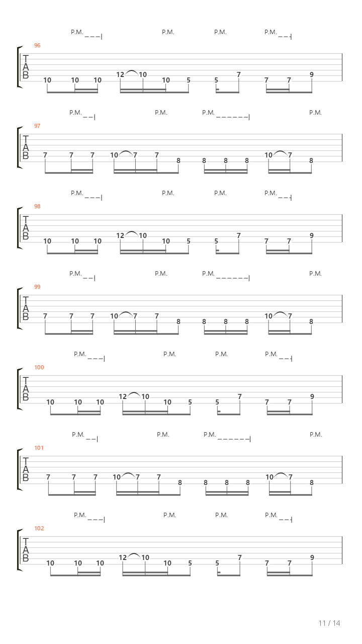 Instrumental Song吉他谱