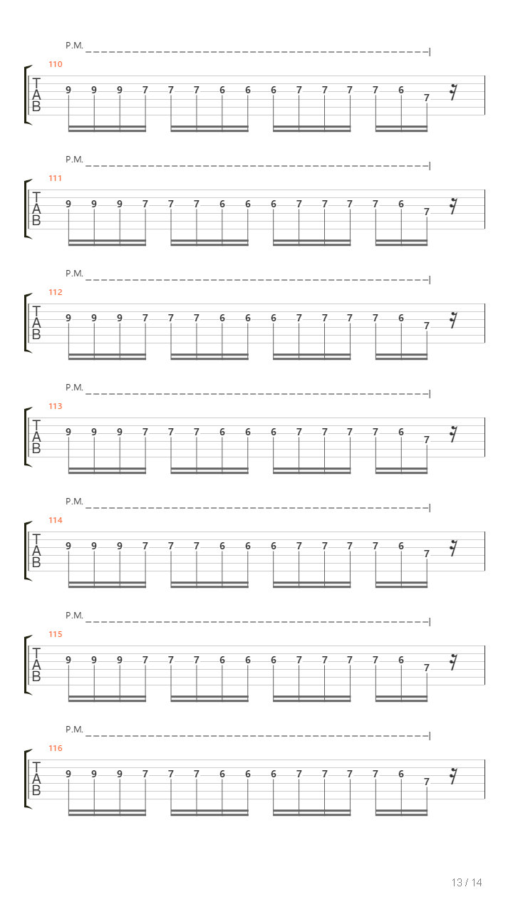 Instrumental Song吉他谱