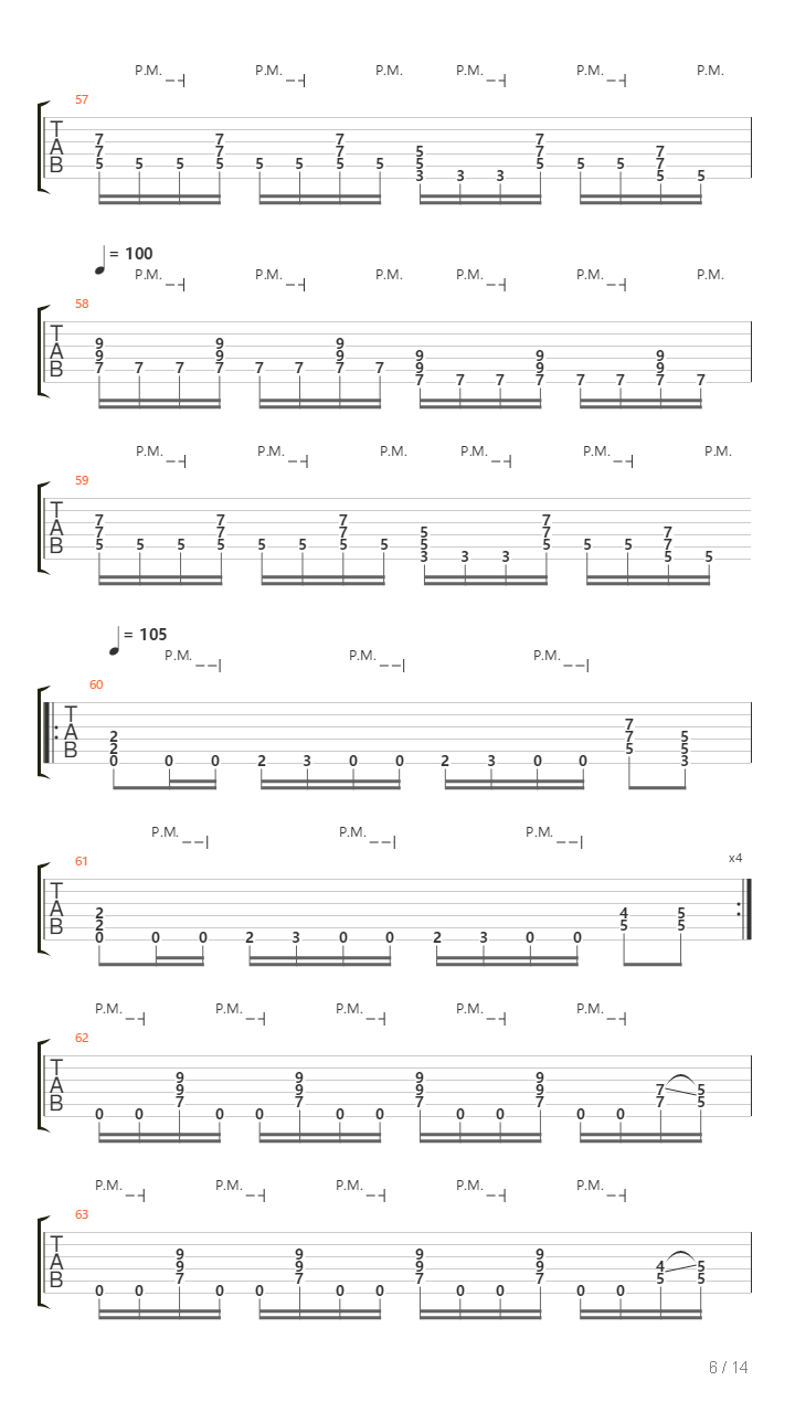 Instrumental Song吉他谱