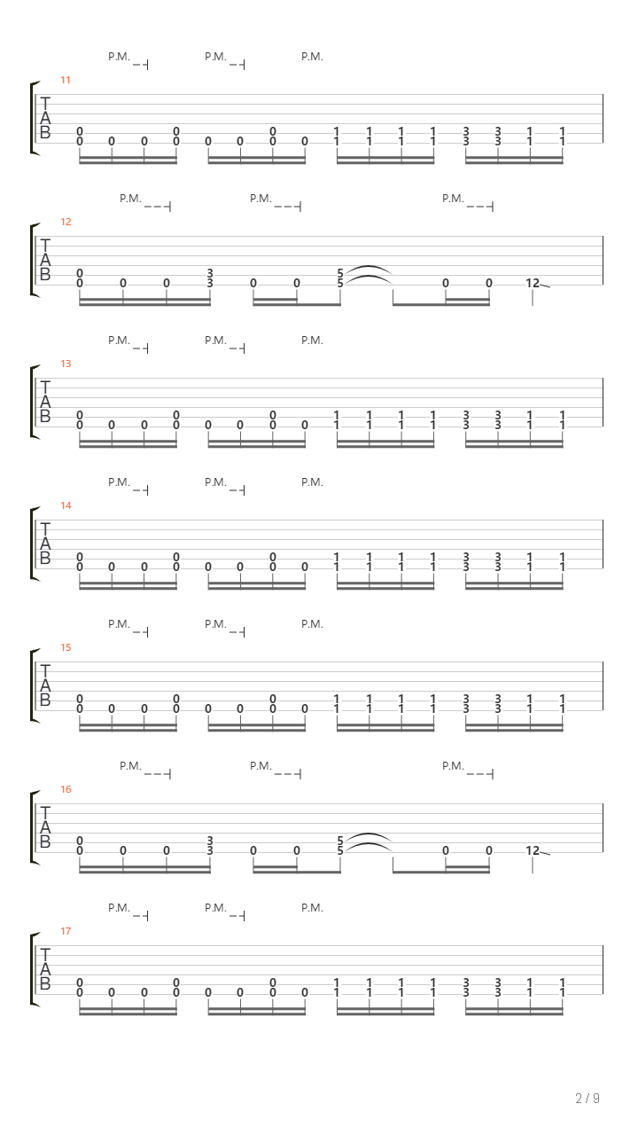 Into The Abyss吉他谱