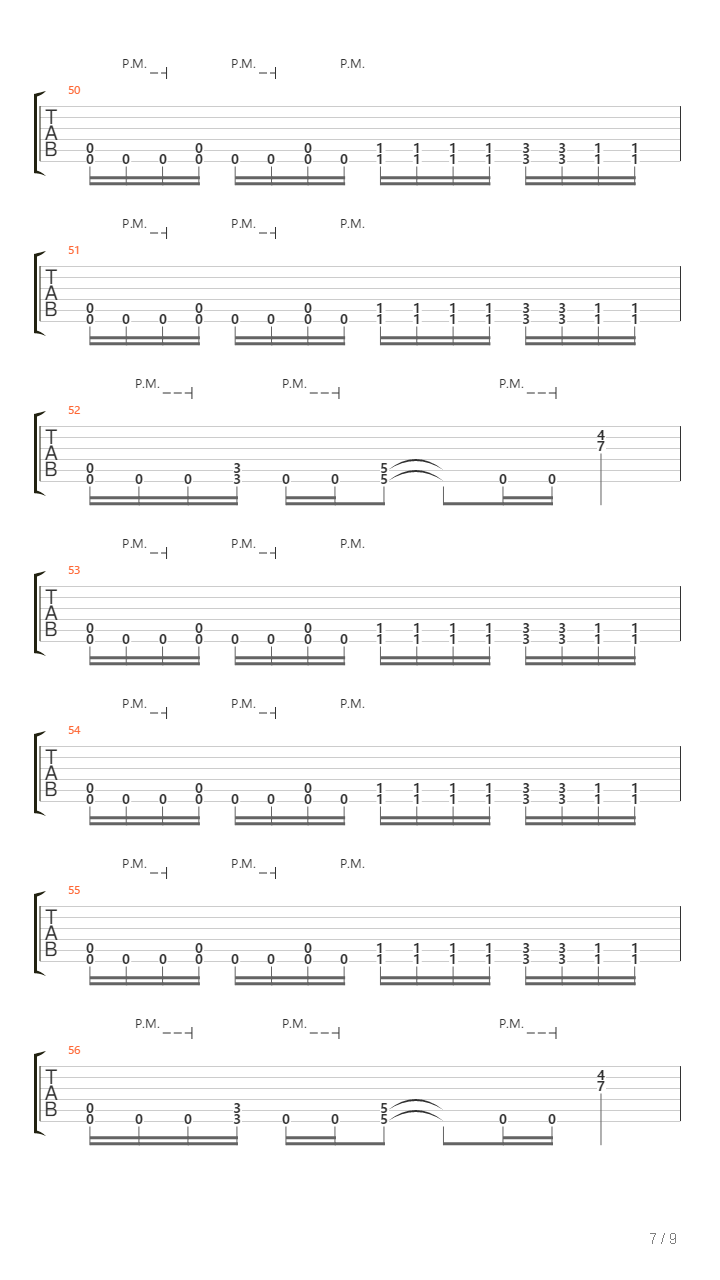 Into The Abyss吉他谱