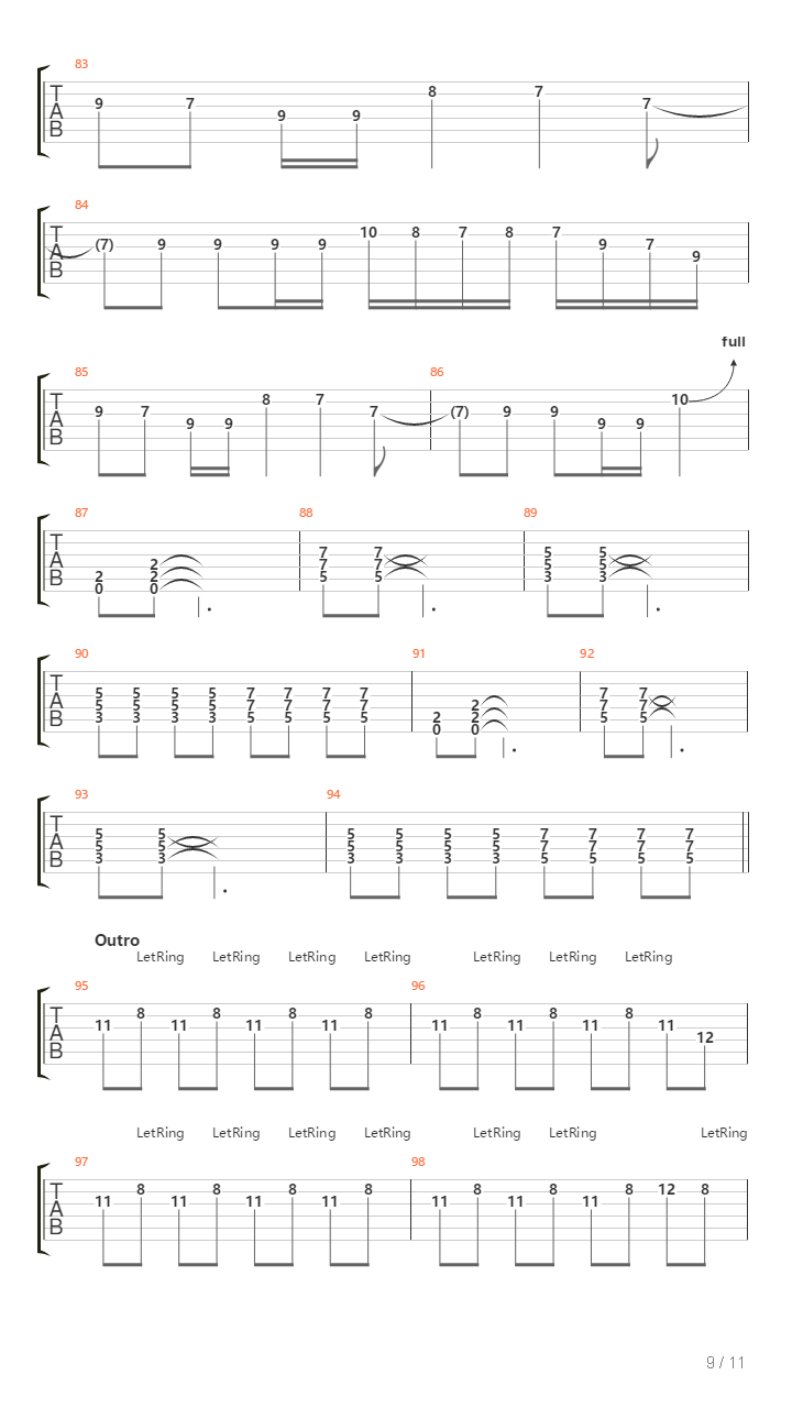 Al Himeeneeni Al Habani吉他谱