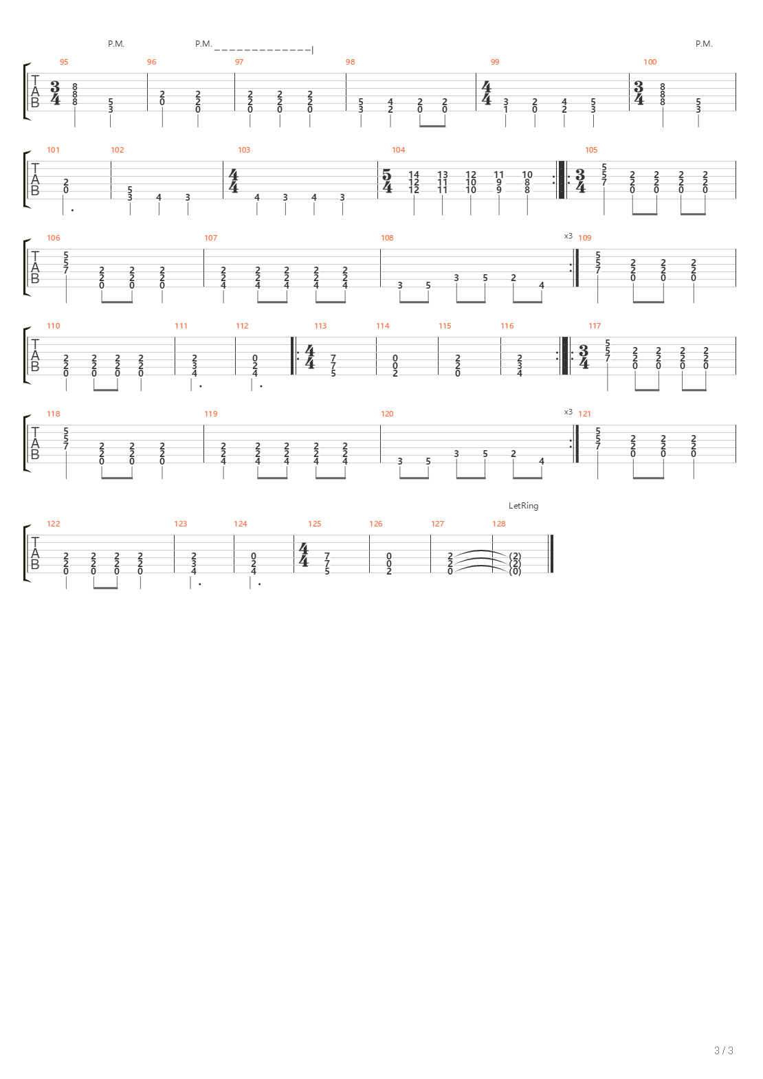 Song3吉他谱