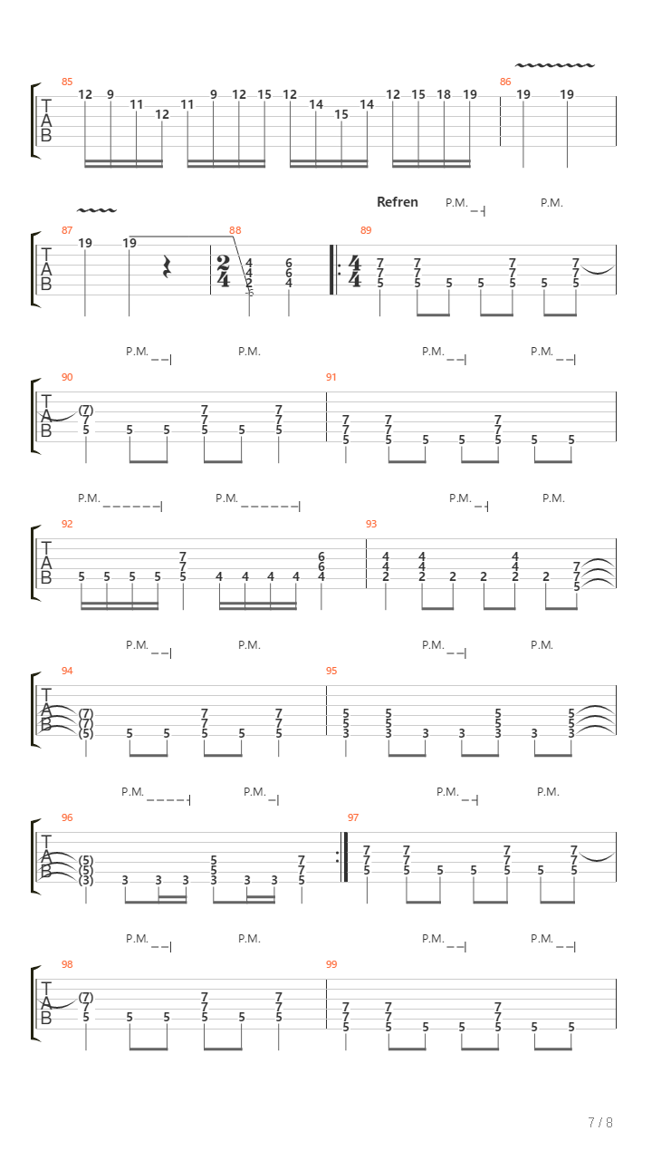 Srca Tvoga Plam吉他谱