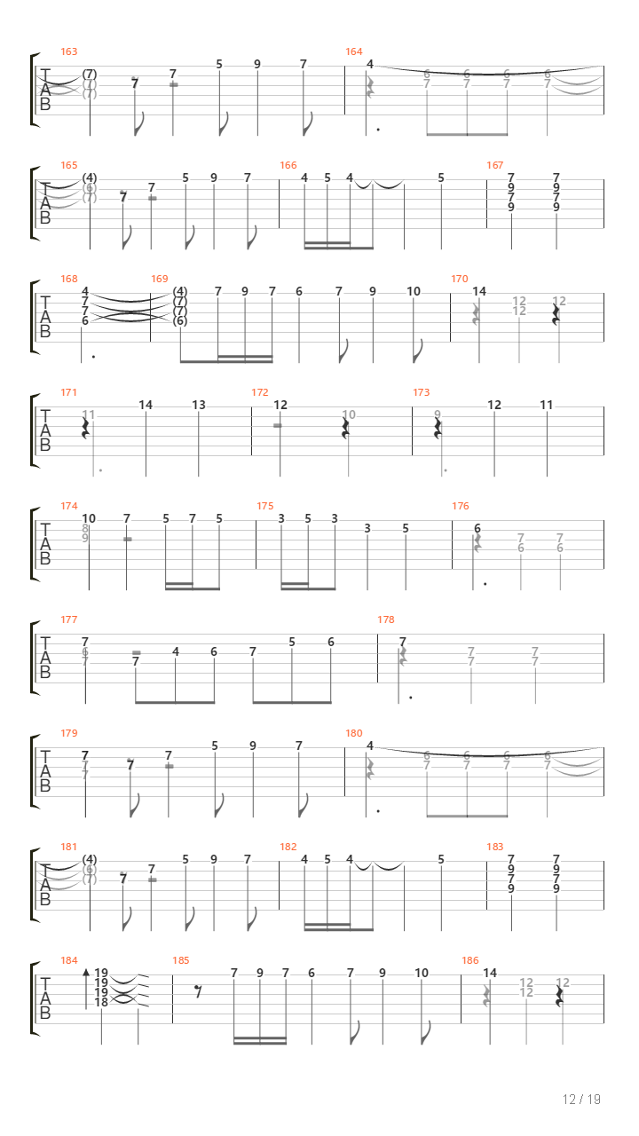 Valse De Musette吉他谱