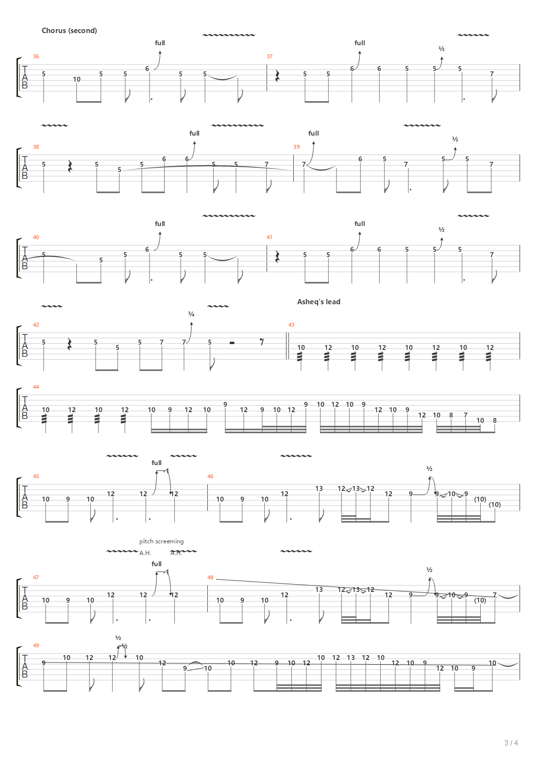 Balark吉他谱