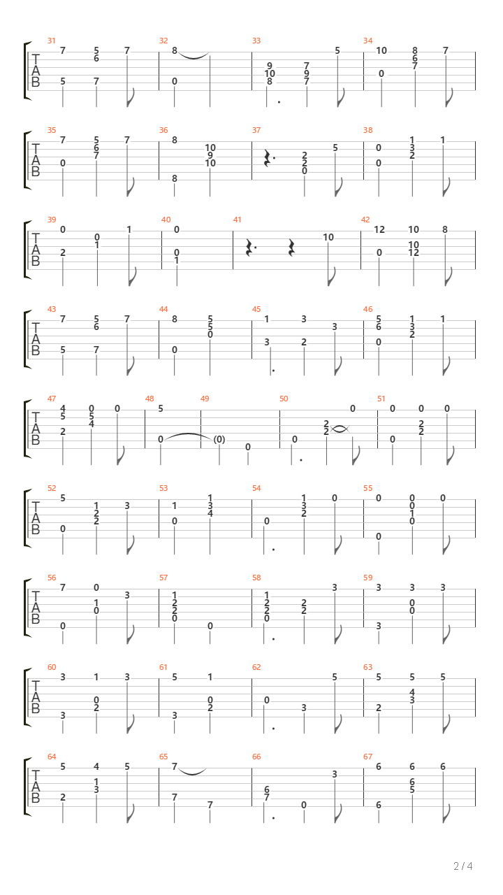 Muzhchiny吉他谱