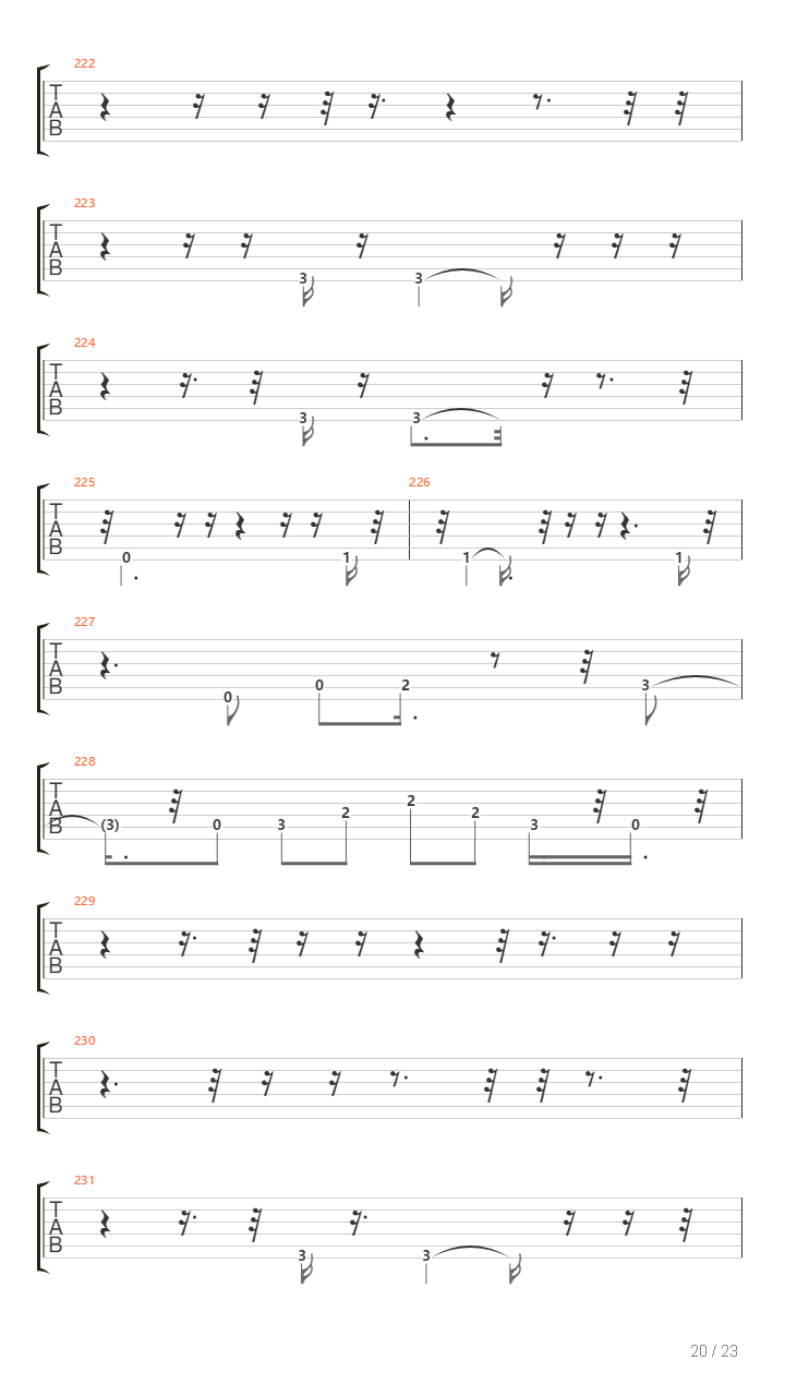 Tersisih吉他谱