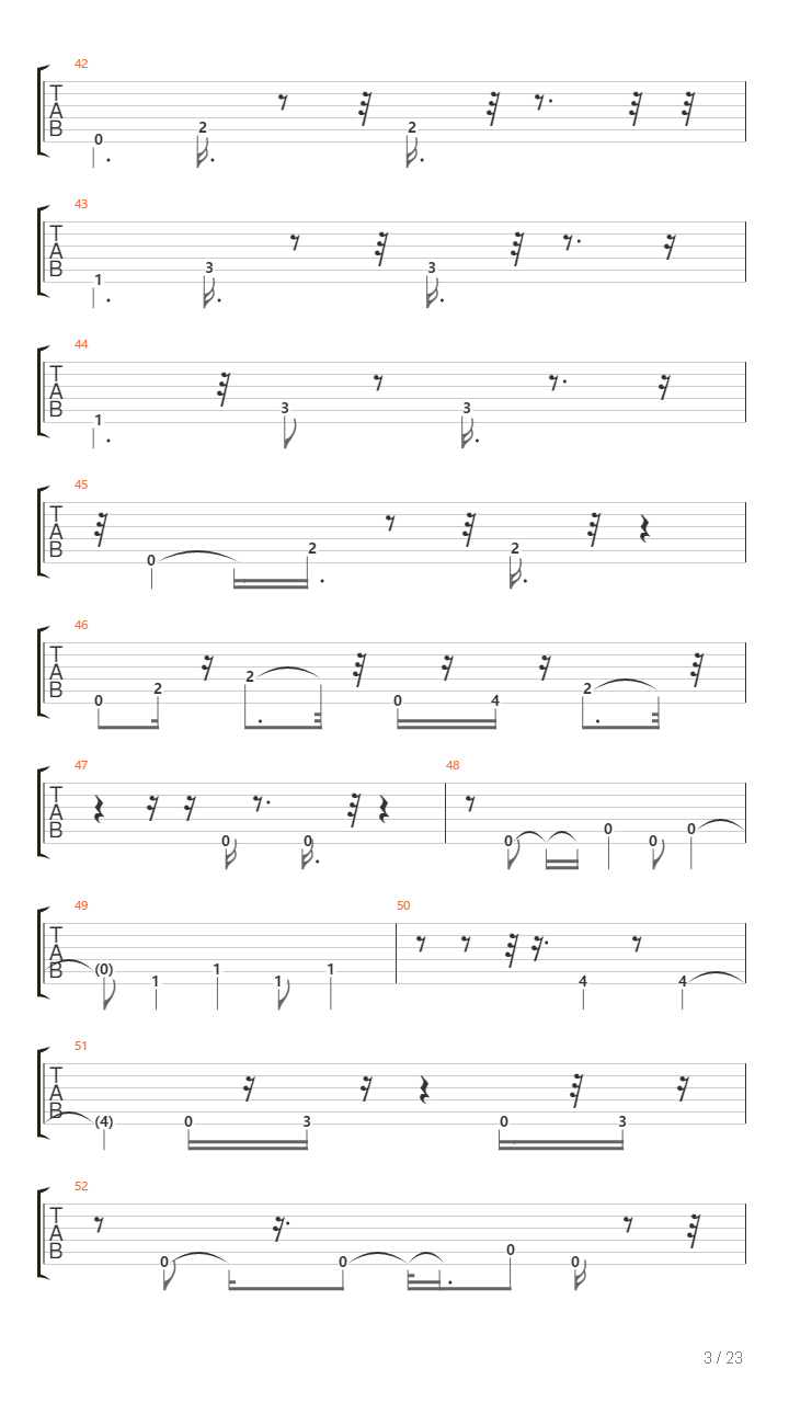 Tersisih吉他谱