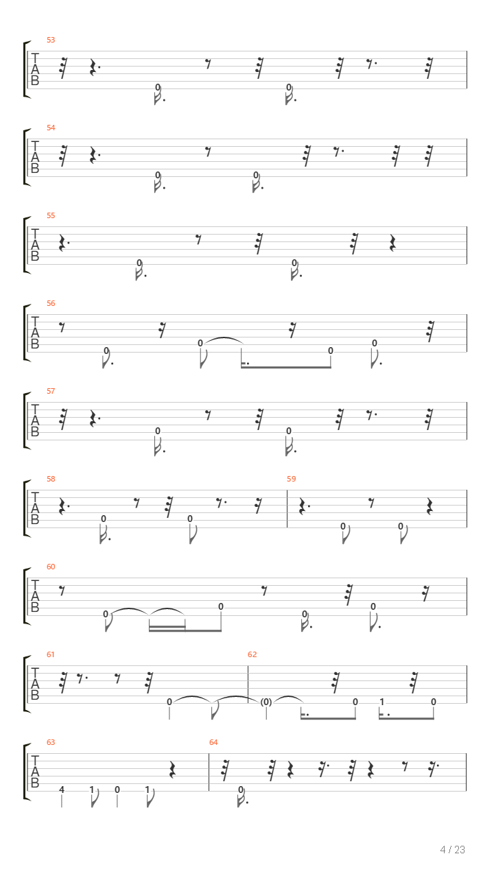 Tersisih吉他谱