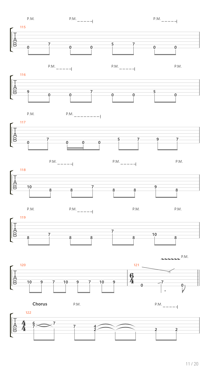 Plague吉他谱