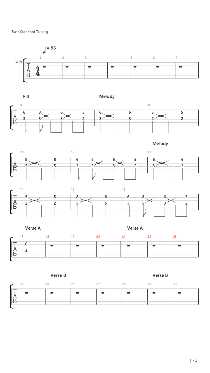 Futility吉他谱