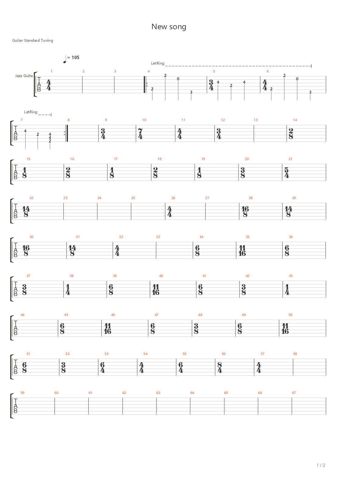 Crossing The Crooked Step吉他谱