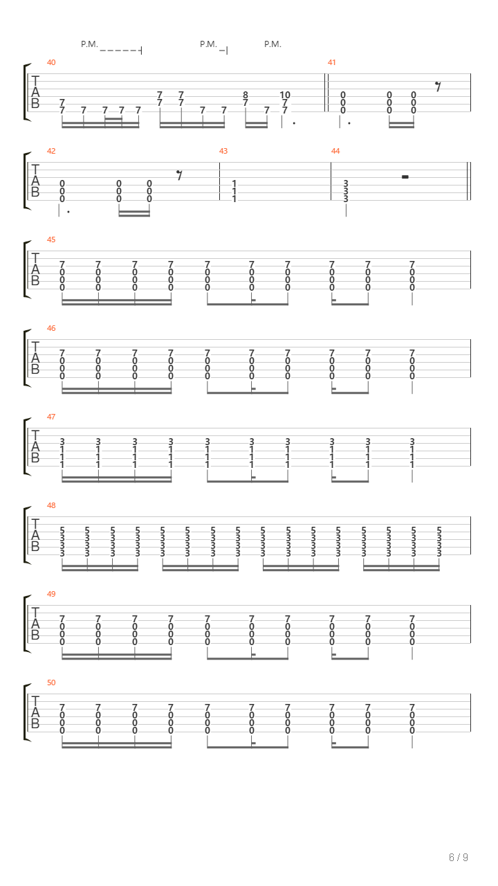 Into The Depths吉他谱