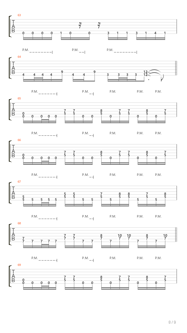 Into The Depths吉他谱