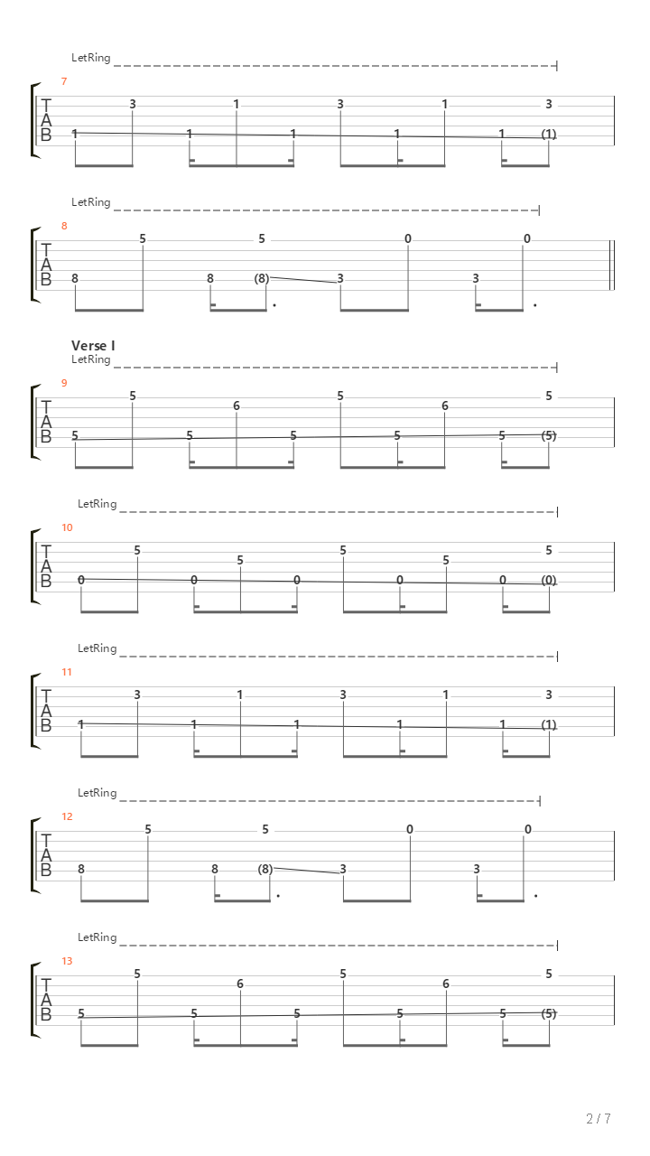 Far And Away吉他谱