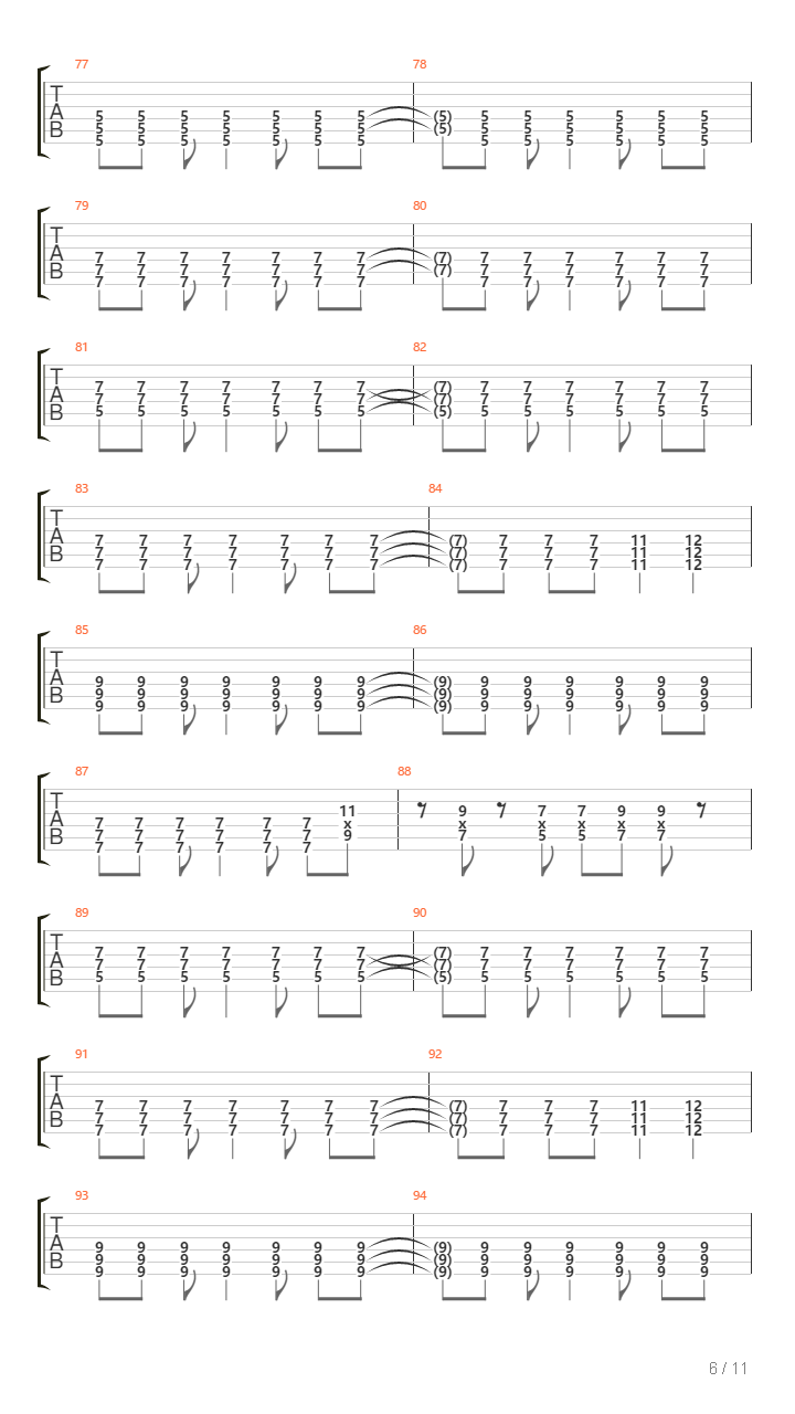 You Cant 2-step In Midair吉他谱