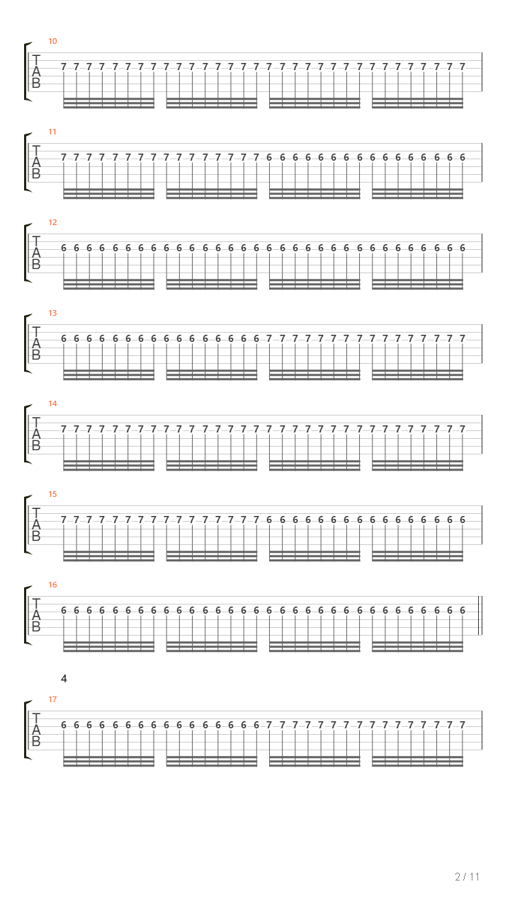 The Mountain吉他谱