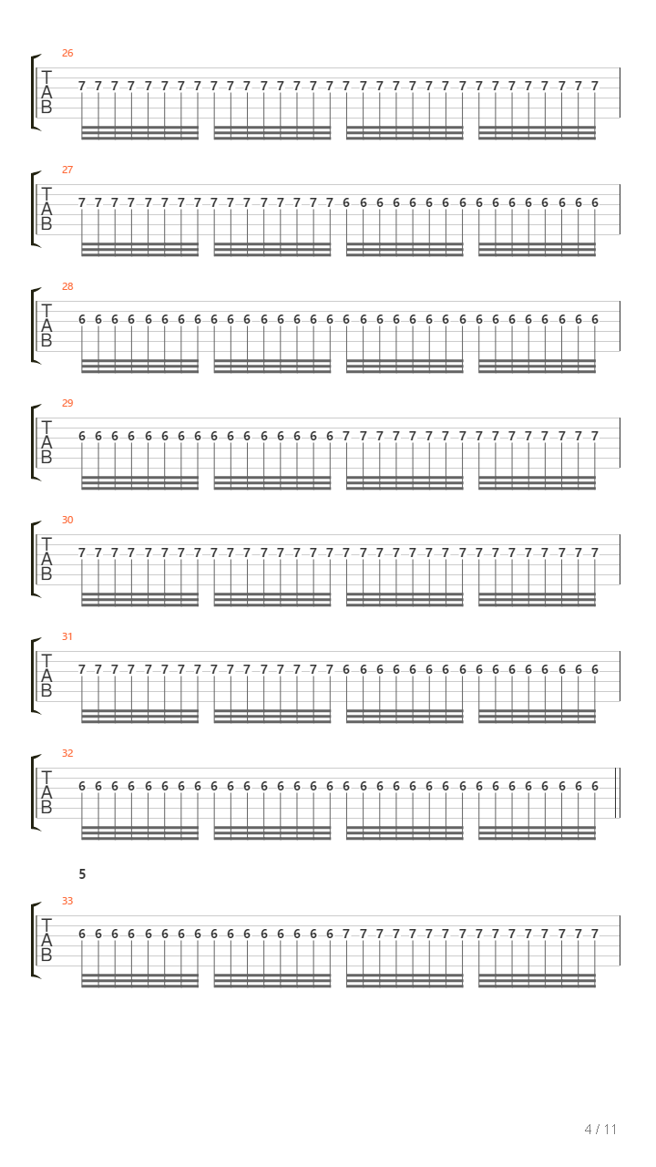 The Mountain吉他谱