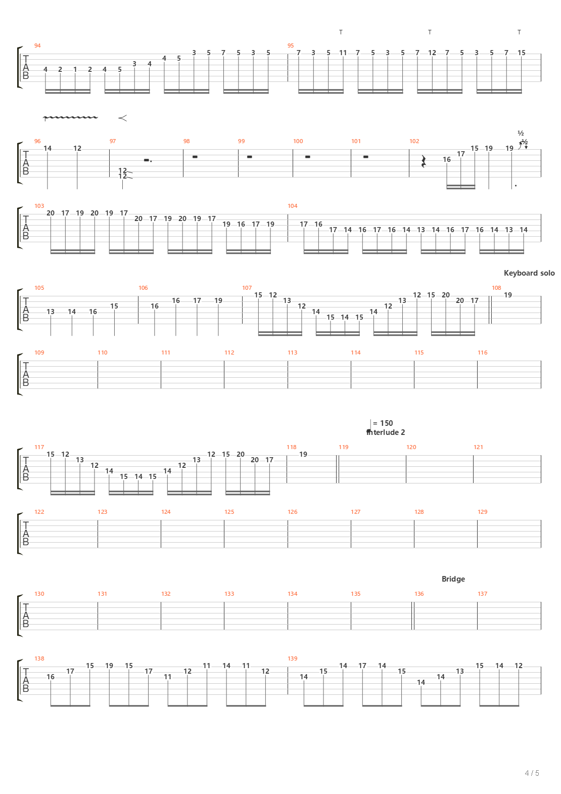 Battle Of The Dwarfs吉他谱