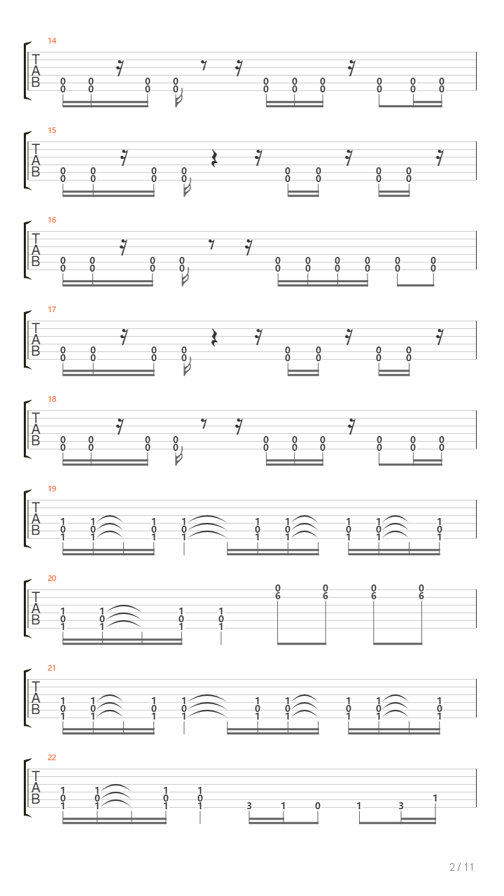 Overlap Each Other吉他谱