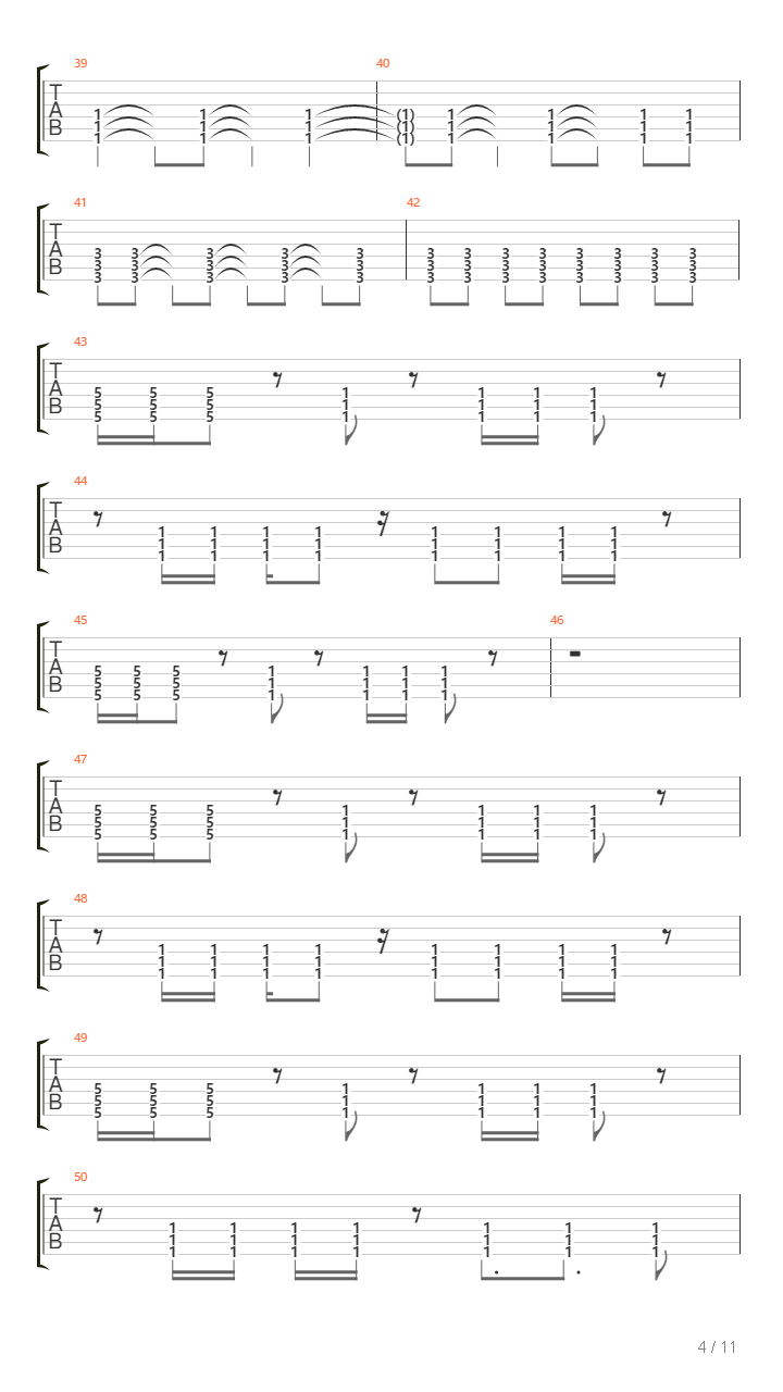 Overlap Each Other吉他谱