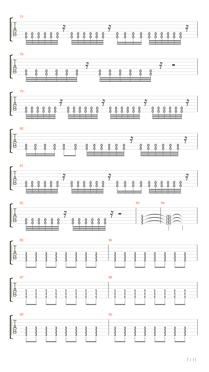 Overlap Each Other吉他谱